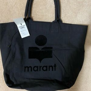 Isabel Marant Yenky Tote Bag- black